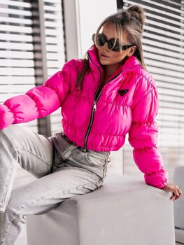 Women's Quilted Lightweight Jacket Pink Bolf 1250A