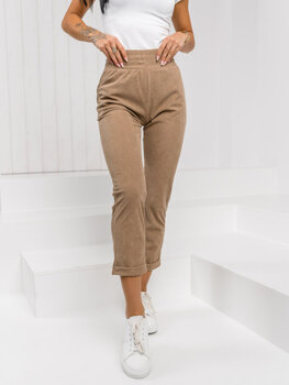 Women’s Striped Pants Brown Bolf W7856