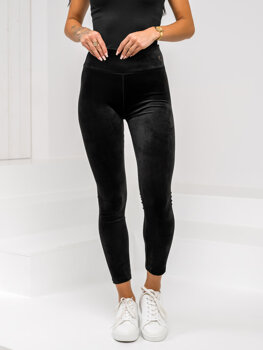 Women’s Velour Leggings Black Bolf W5231