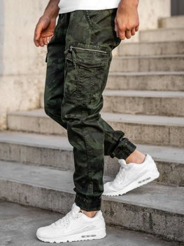 mens dark green cargo pants