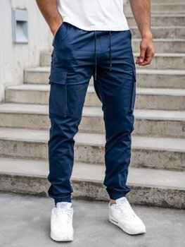 Baggy Pants Navy Blue Men S Collection 21