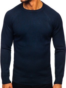 thin navy jumper