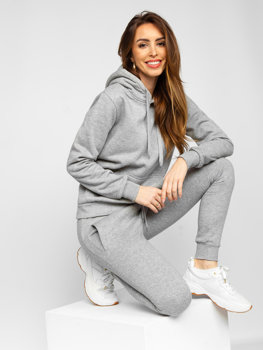 Women's Tracksuit with Hood Navy Blue Bolf 0002