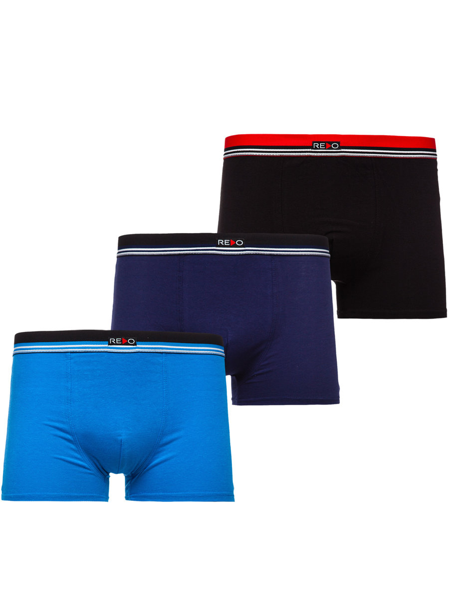 Men's Boxer Shorts Multicolour Bolf 1BE692-3P 3 PACK