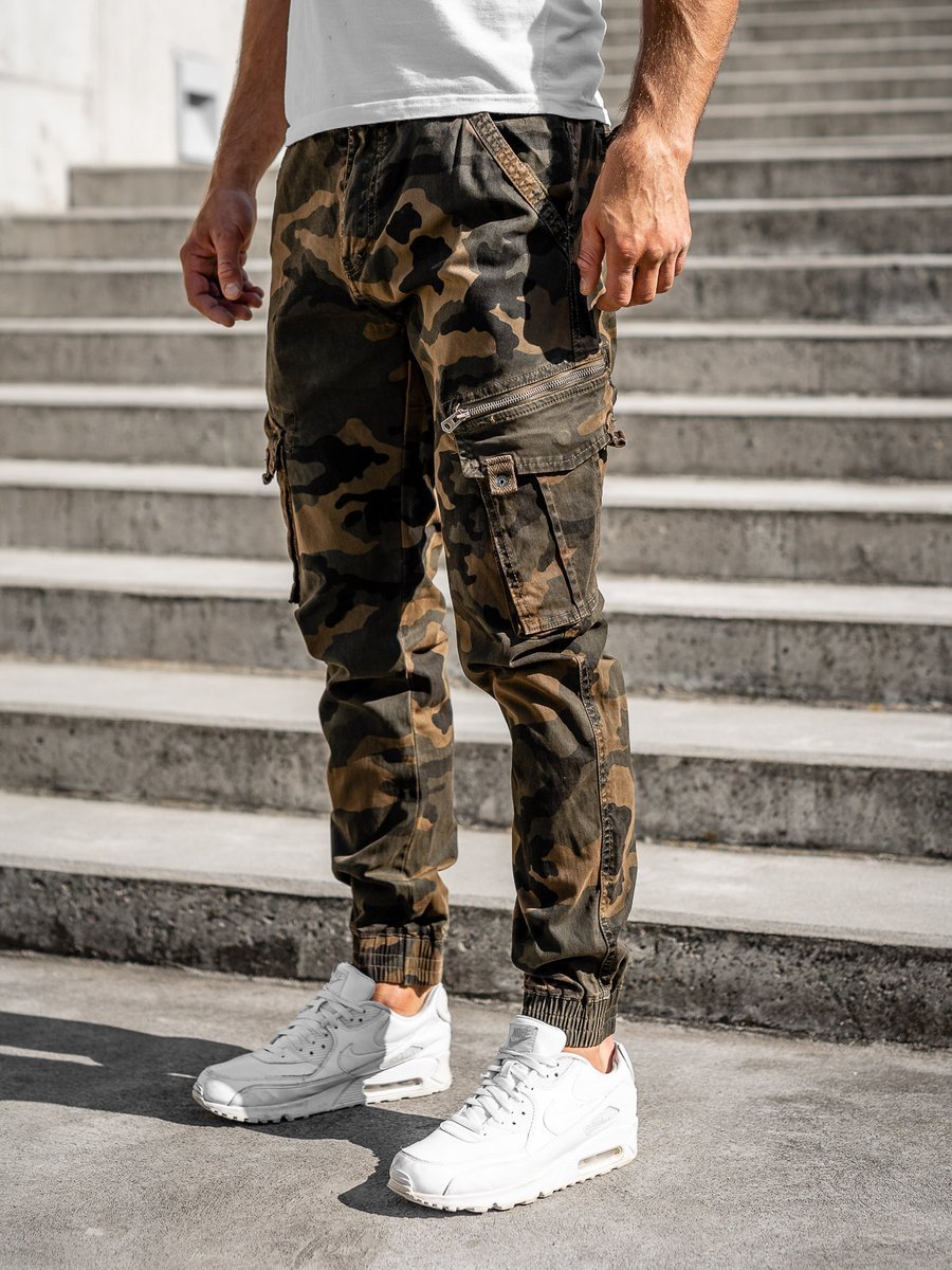 men's camo joggers