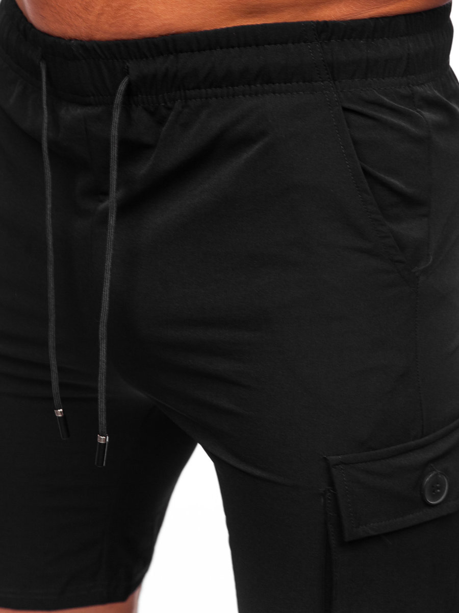 Mens cargo best sale jogger shorts