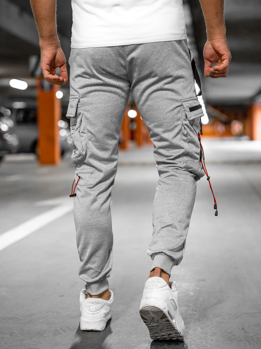 Cargo Sweatpants - Grey