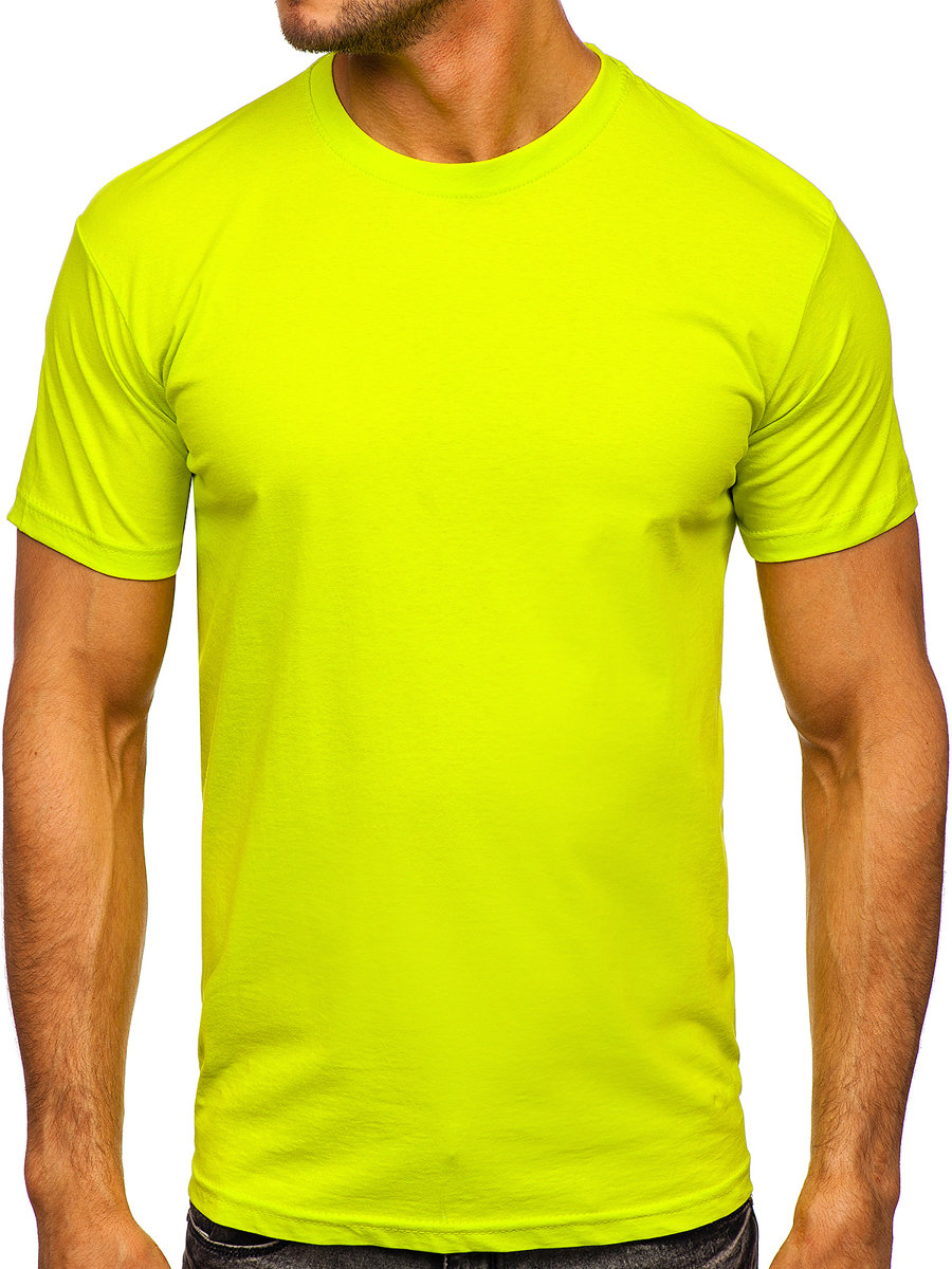 luminous yellow t shirt