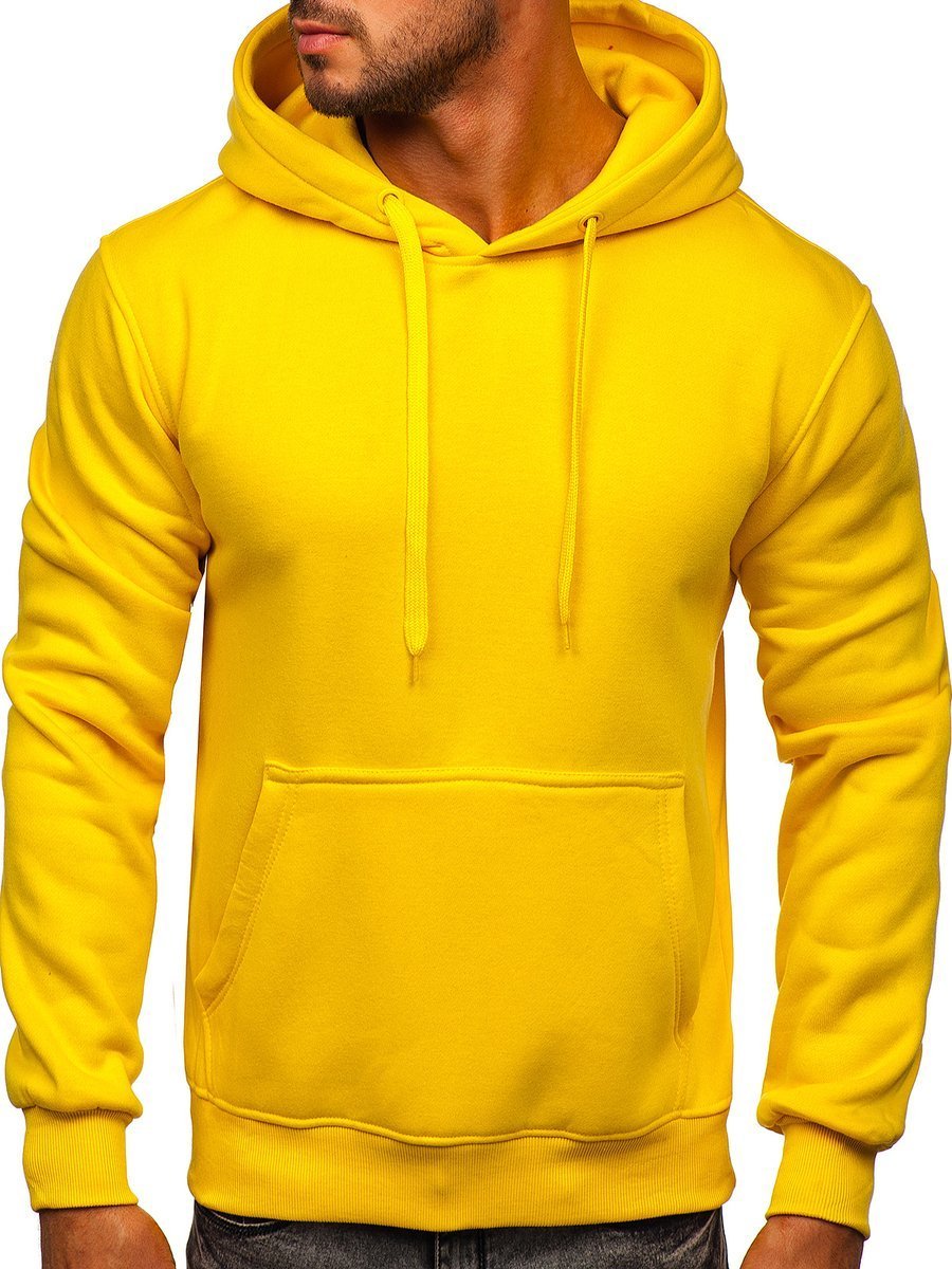 light yellow mens hoodie