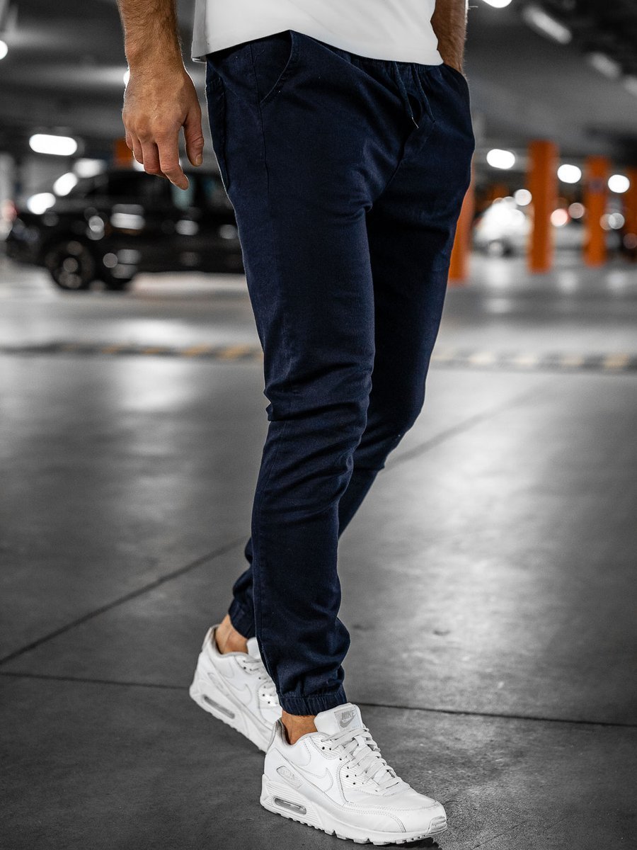 Men's Joggers Navy Blue Bolf 0952 NAVY BLUE