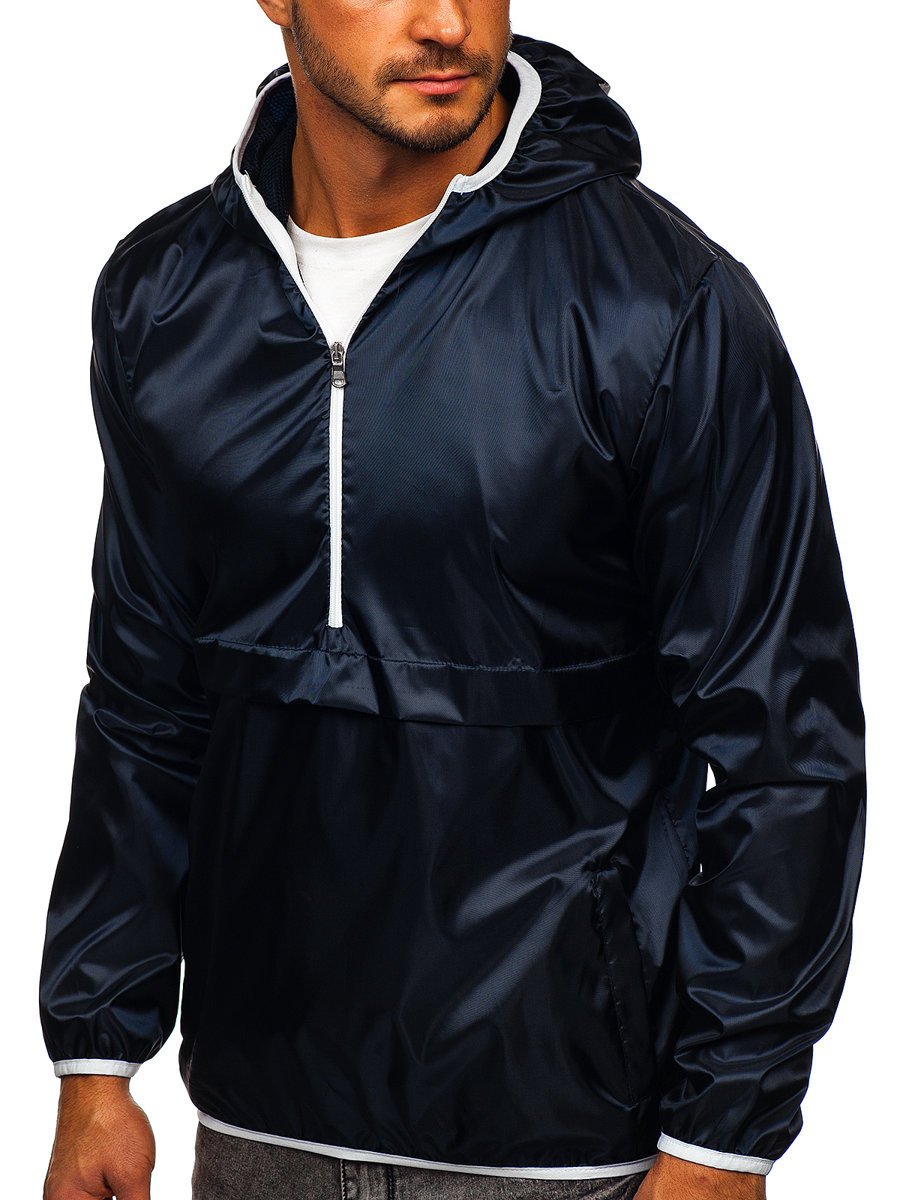 men's lightweight nylon windbreaker