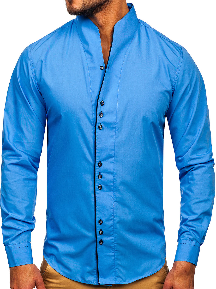 Chemise bleu 2024 turquoise