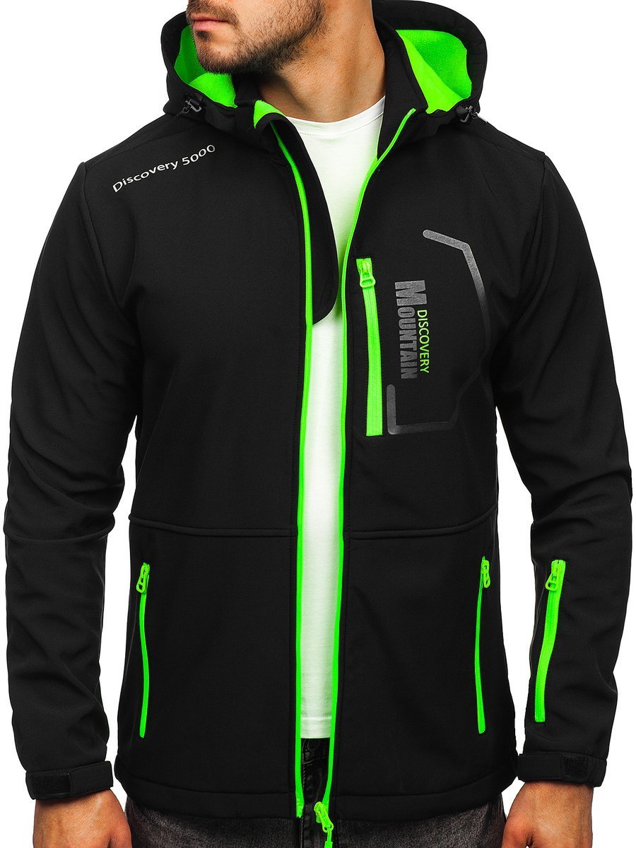 mens soft shell ski jacket