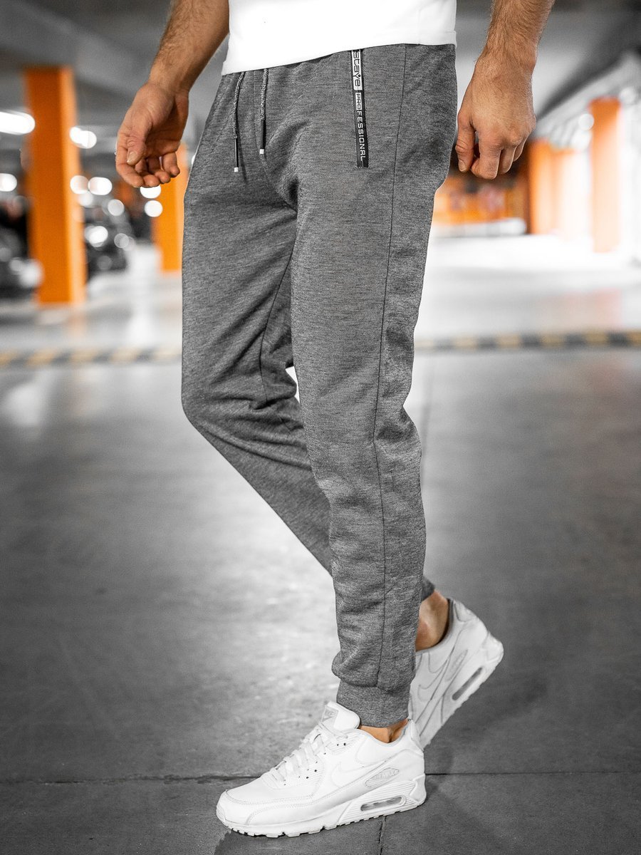 Men's sweats with zipper on sale pockets