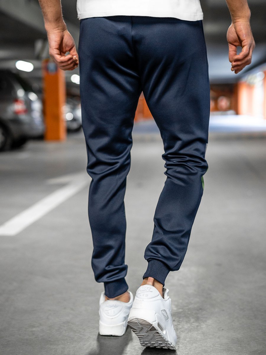 navy blue jordan joggers