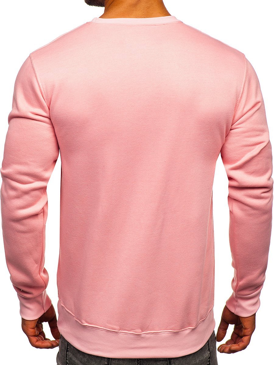 light pink sweatshirt mens