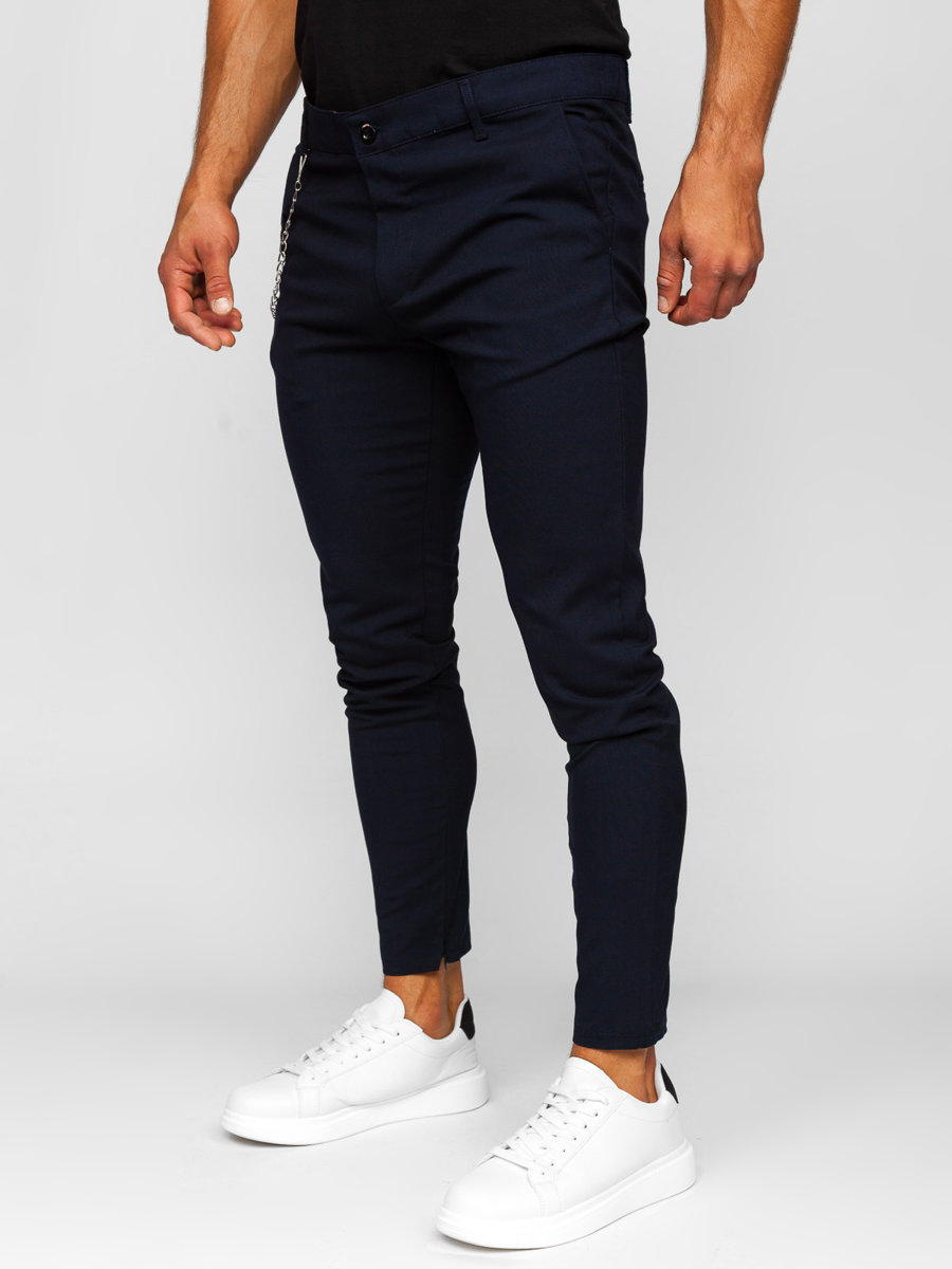 Navy 2024 skinny chinos