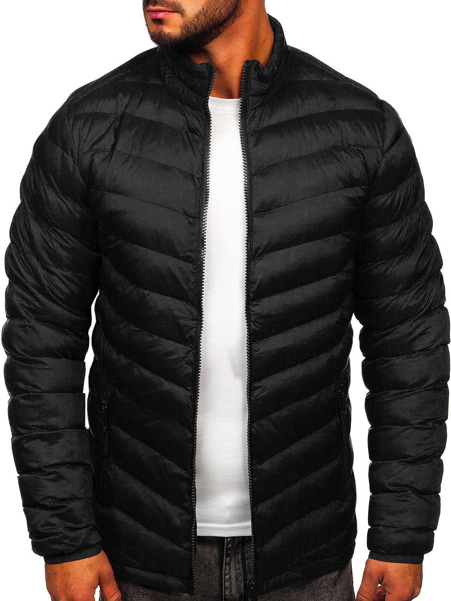 Men's Transitional Down Jacket Black Bolf SM70