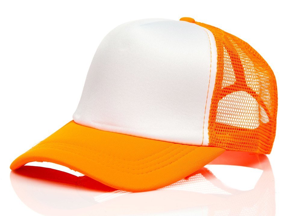 trucker cap orange