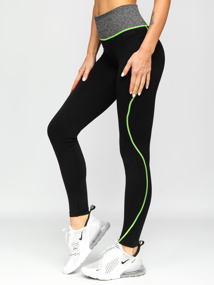 Black and lime outlet green leggings