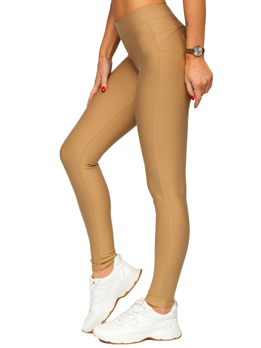 Women's Push Up Leggings Ecru Bolf J50718