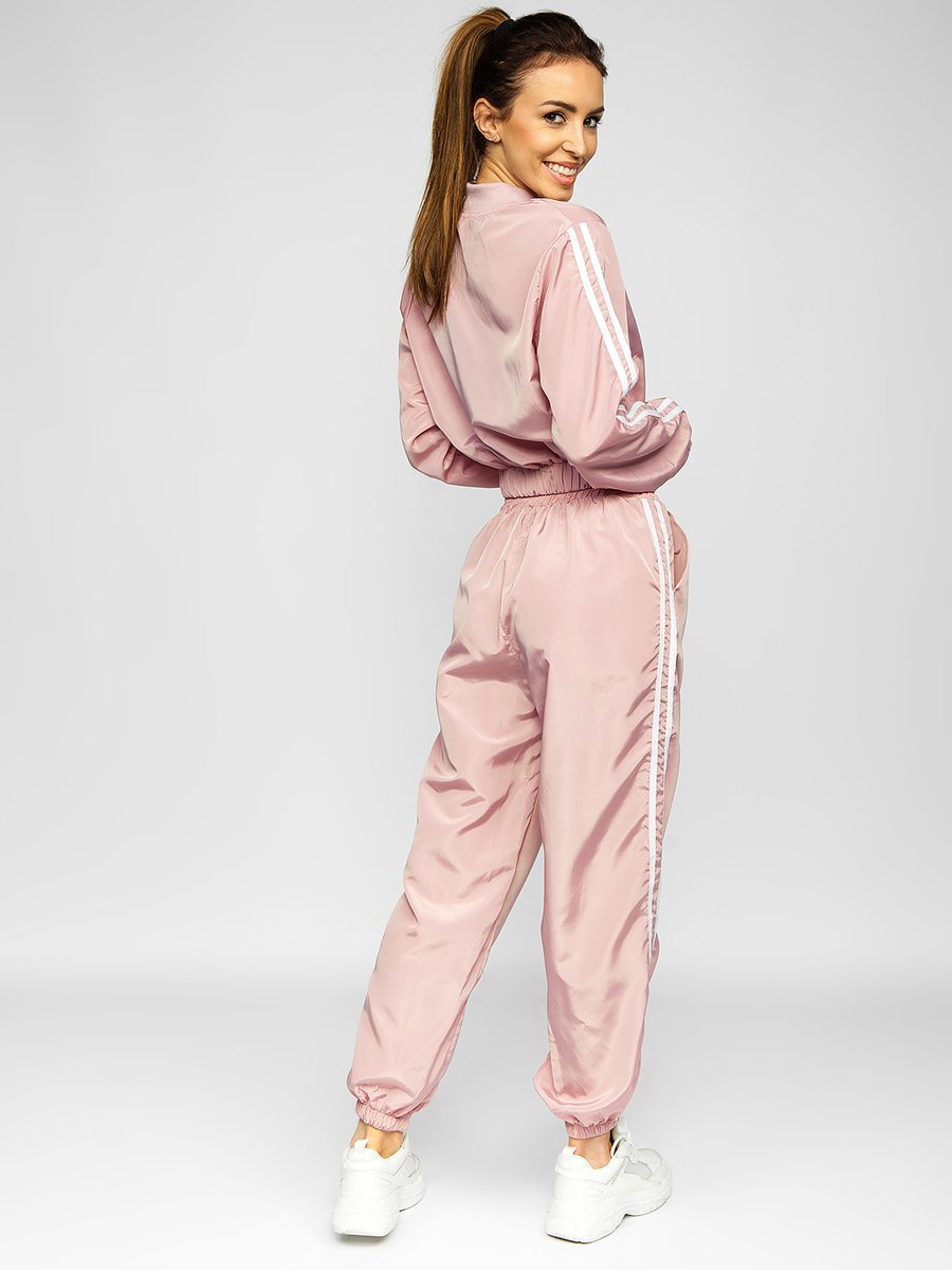 Rose gold shop adidas tracksuit