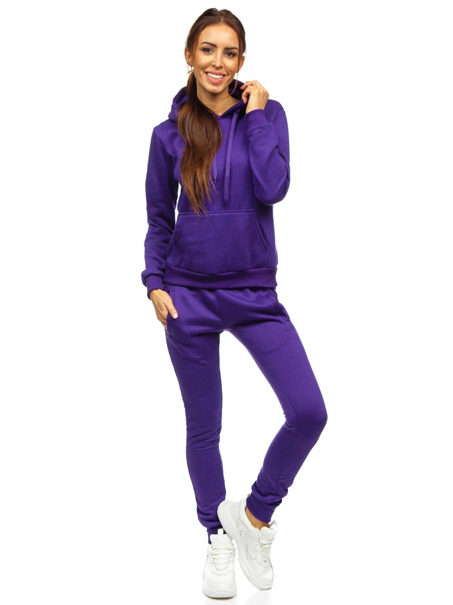 violet tracksuit