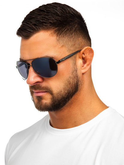 Aviator Sunglasses Black P27