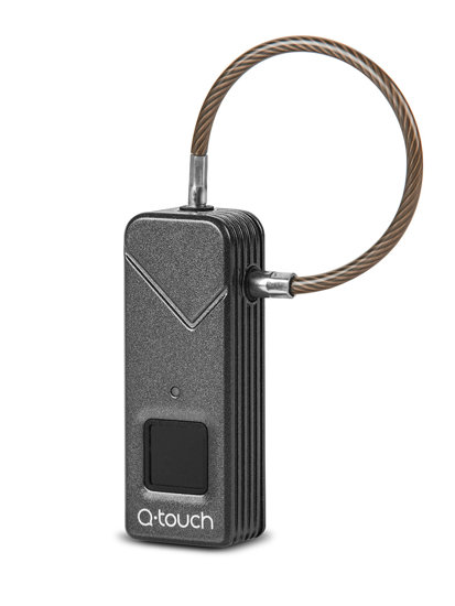 Fingerprint Padlock Black QFL-02