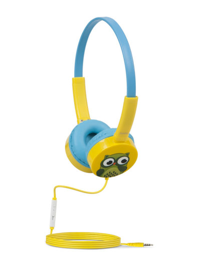 Kid's Headphones with Microphone Green W15