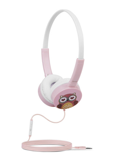 Kid's Headphones with Microphone Pink W15