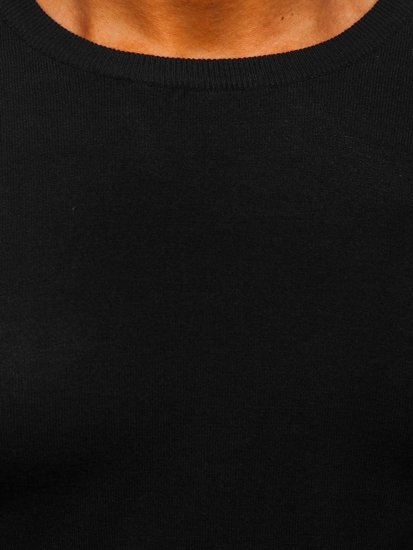 Men's Basic Jumper Black Bolf YY01