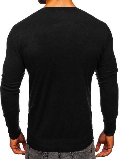 Men's Basic Jumper Black Bolf YY01