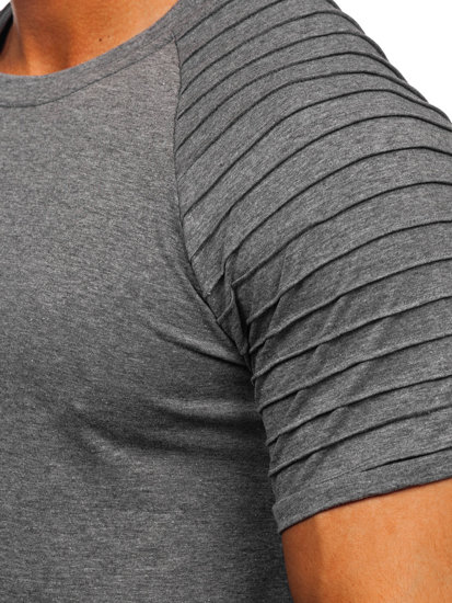 Men's Basic T-shirt Graphite Bolf 8T88