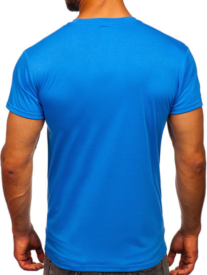 Men's Basic T-shirt Light Blue Bolf 2005