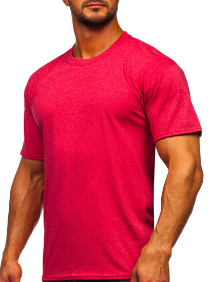 Men's Basic T-shirt Red Bolf B10