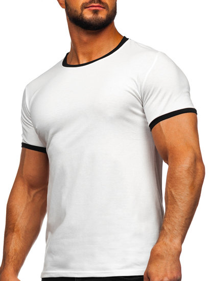 Men's Basic T-shirt White Bolf 8T83