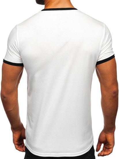 Men's Basic T-shirt White Bolf 8T83