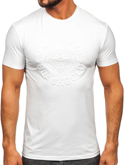 Men's Basic T-shirt White Bolf MT3056