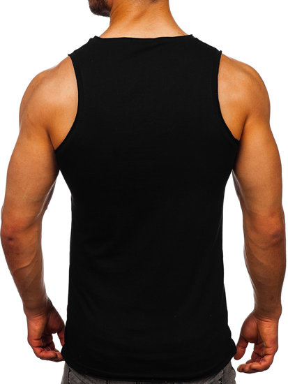 Men's Basic Tank Top Black Bolf 1205