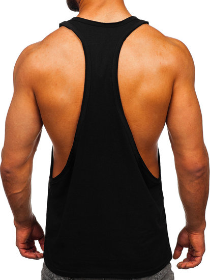 Men's Basic Tank Top Black Bolf 1245