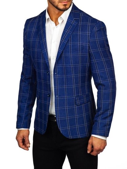 Men's Blazer Blue Bolf 1666