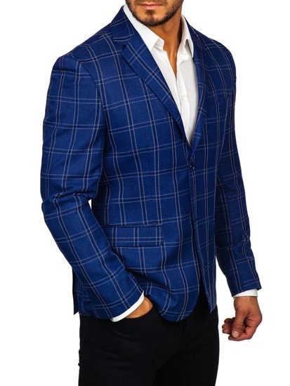 Men's Blazer Blue Bolf 1666