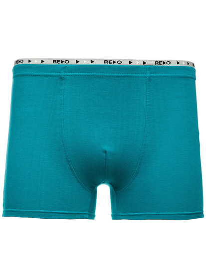 Men's Boxer Shorts Turquoise Bolf 1BE170A