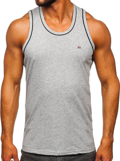 Men's Boxer Tank Top Grey Bolf 14276