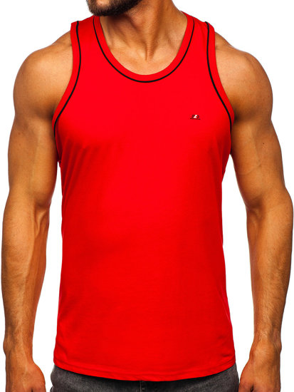 Men's Boxer Tank Top Red Bolf 14276