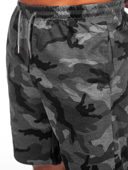 Men's Camo Shorts Graphite Bolf 8K283