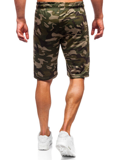 Men's Camo Shorts Green Bolf JX863