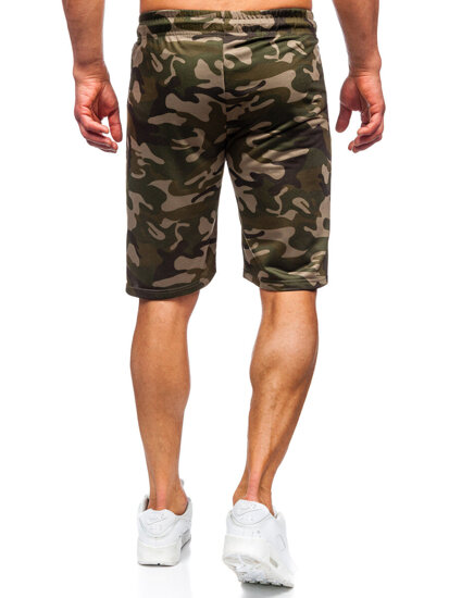 Men's Camo Shorts Green Bolf JX873