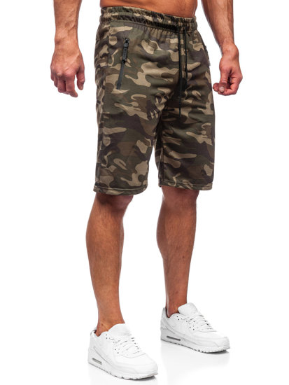 Men's Camo Shorts Khaki Bolf JX700